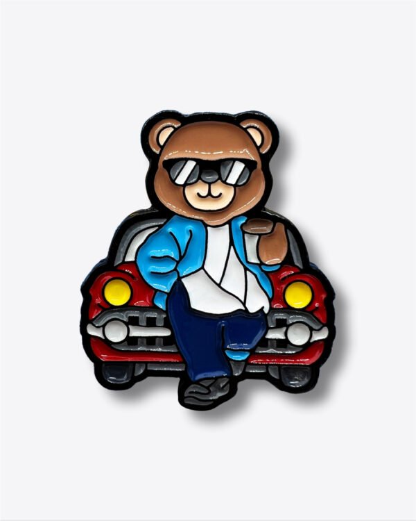 Pin Oso En Carro