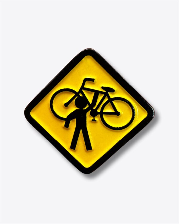 Pin Aviso Ciclista