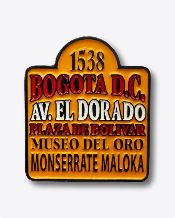 Pin Tabla de Bogotá