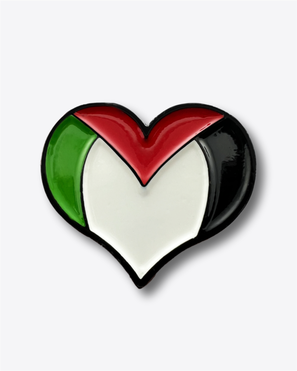 Pin Corazón Palestina