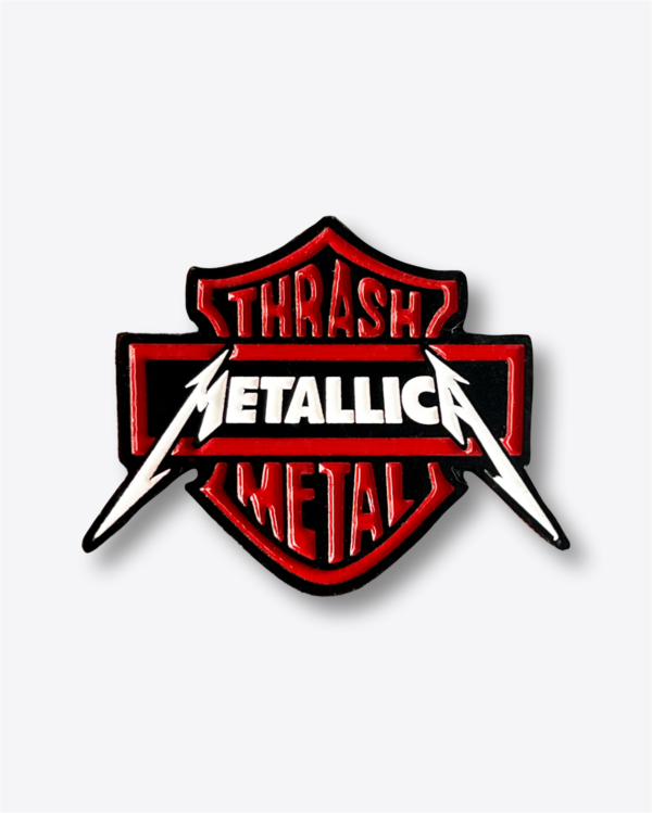Pin Metallica Thash Metal