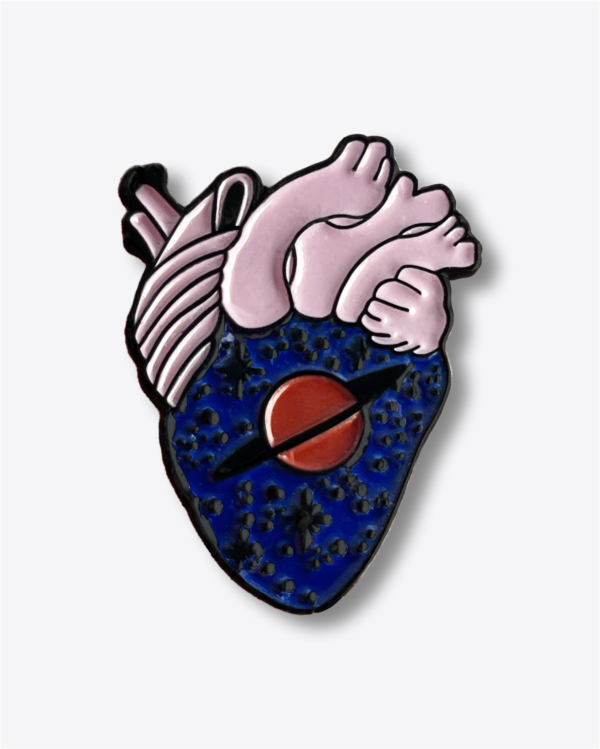 Pin Corazón Arte 8