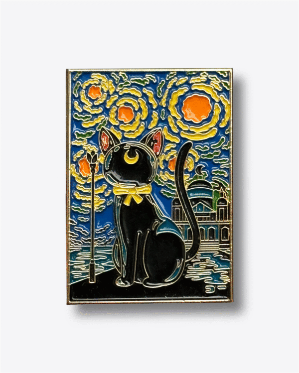 Pin Gato Estrellado Ref 1