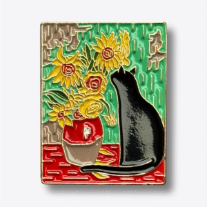 Pin Gato Van Gogh Ref 1