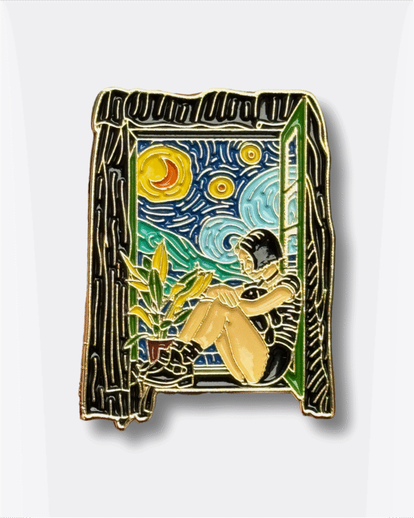 Pin Ventana Estrellada