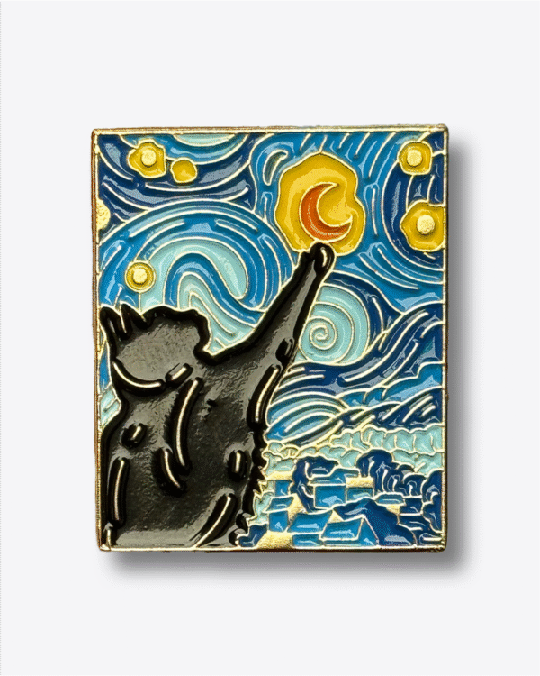 Pin Gato Van Gogh Ref 2