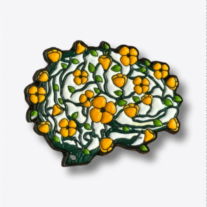 Pin Cerebro Lateral Flores
