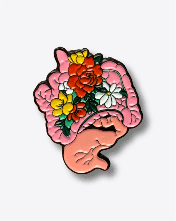 Pin Digestivo Flores