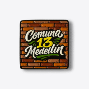 Pin Medellín Comuna 13 v2